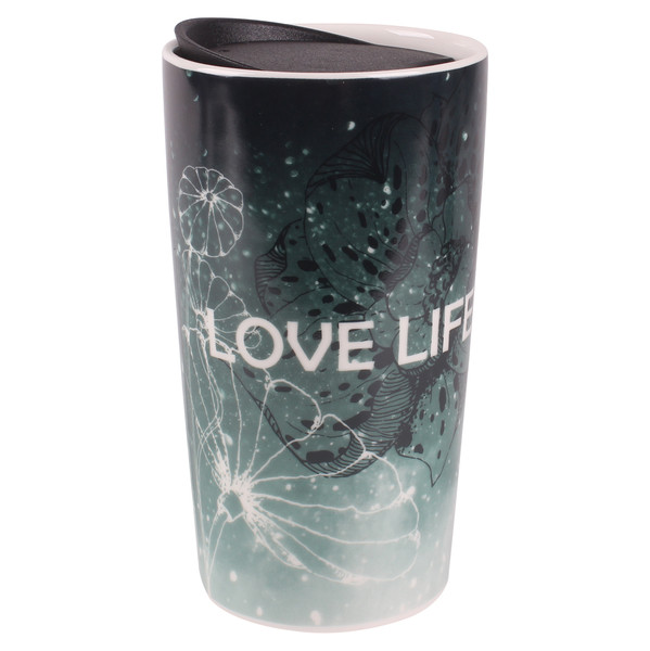 Чашка Limited Edition TRAVEL LOVE LIFE /360 мл/ з кришк./ в подар.упак. (HTK-052) TZP154