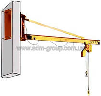 Консольно-поворотний кран на стіні г/п 0,125т виробництва Складова Техніка, Болгарія