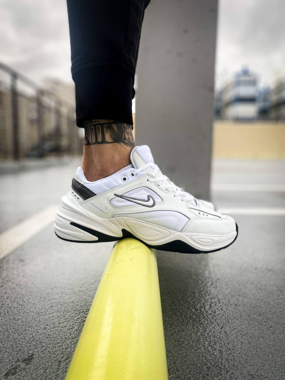 Чоловічі/Жіночі кросівки M2K Tekno "White/Black"