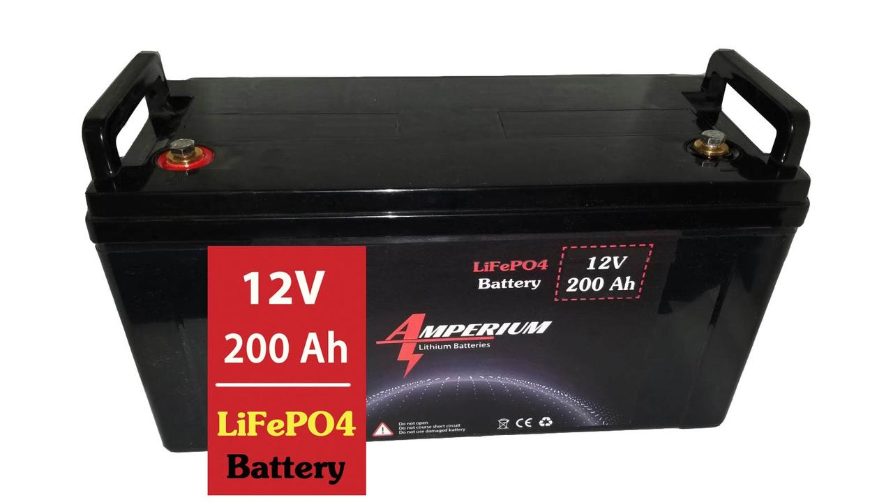 Тяговый Литиевый (LiFePo4) аккумулятор 100ач 12в в пластиковом корпусе ...