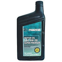 Моторное масло Mazda Super Premium SAE 5W-20 API SN ILSAC GF-5 (0,946мл.) USA 0000775W20QT