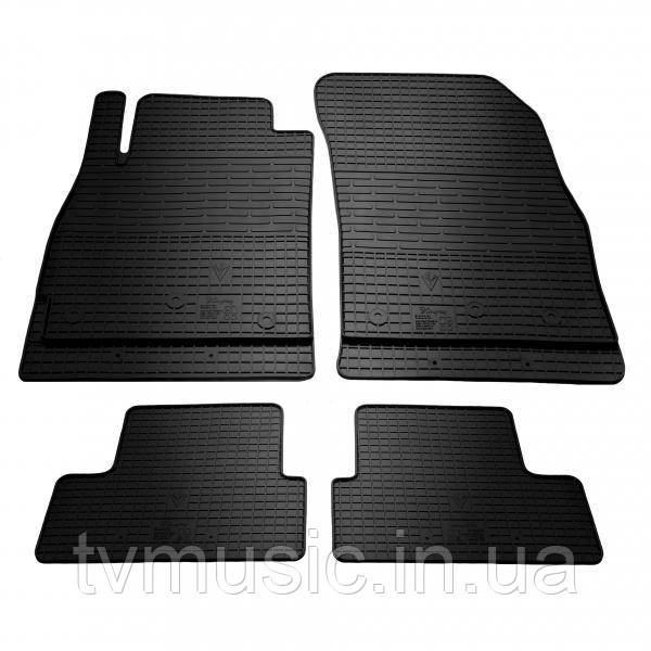 Килимки в авто гумові Stingray Chevrolet Cruze (2009-2016) 4 шт., фото 1