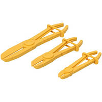 Затискні щипці для шлангів 6,3 - 57 мм 3 шт. Draumet (Е8055)