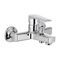 PLAMIX Oscar-009 White Змішувач для ванни білий (без шланга і лійки) (PM0555)