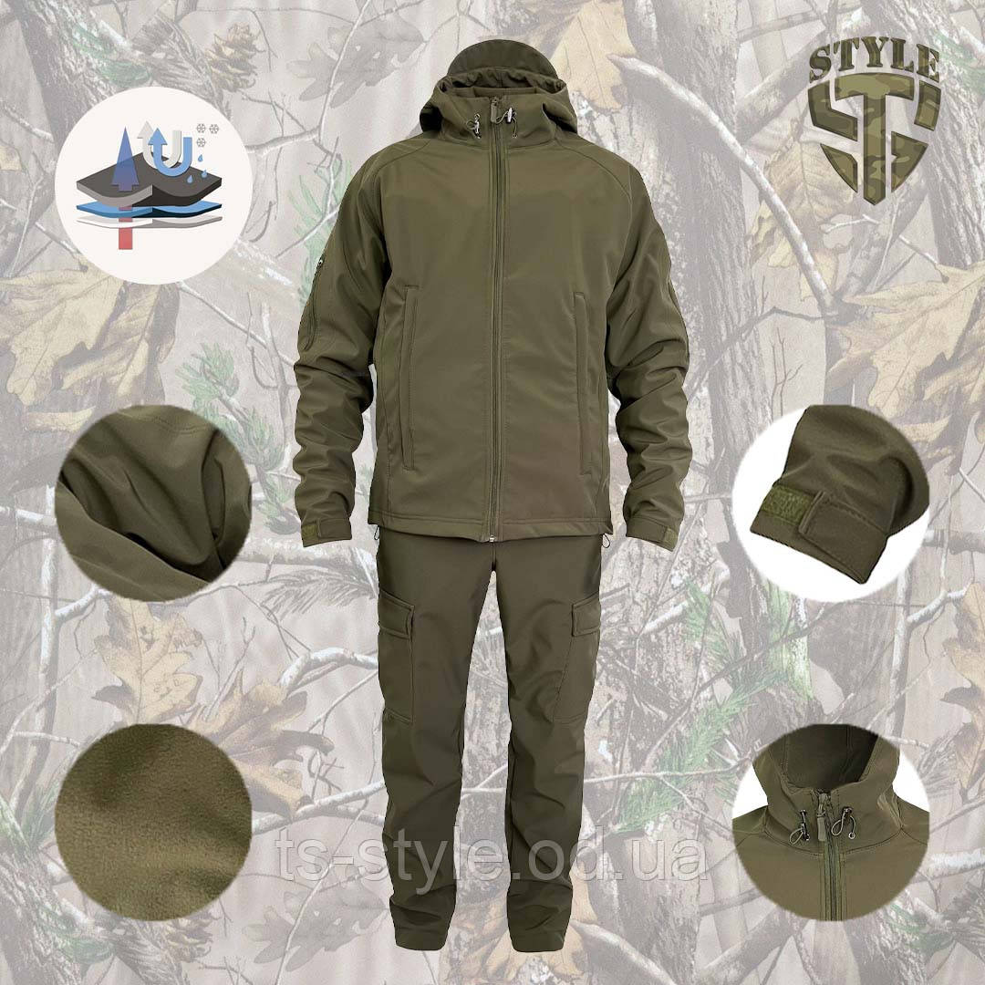Костюм демісезонний SoftShell хакі
