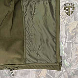 Костюм демісезонний SoftShell в кольорі Army Green 54 розмір, фото 7