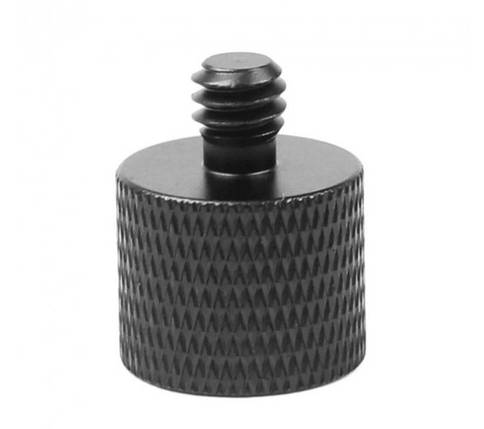Адаптер перехідник з різі 1/4" Male (тато) на 5/8" Female (мама) (Puluz LS101), фото 1