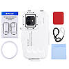Водонепроникний чохол для iPhone 13 Pro Max /12 Pro Max для дайвінгу (PU9114W) з червоним фільтром для моря, фото 6