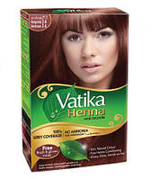 Фарба для волосся Дабур Ватіка Бордовий 60г, Фарба Dabur Vatika Henna Hair Colours Burgundy Бордовий для