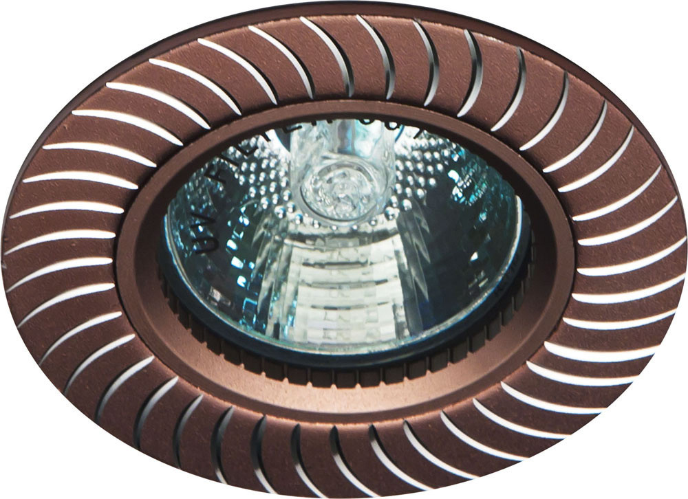 Світильник точковий вбудований з алюмінію Feron GS-M392 коричневий, фото 1