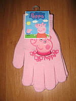 Перчатки для девочек Пеппа, 16см