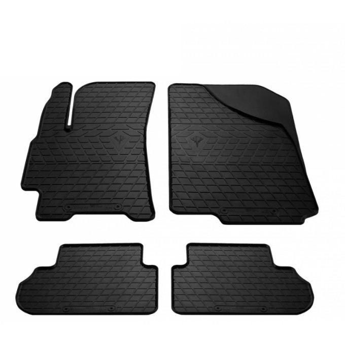 Килимки в автогумові Stingray Daewoo Lanos (1997-2016) 4 шт., фото 1
