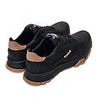 Чоловічі шкіряні кросівки Classic Black, фото 4