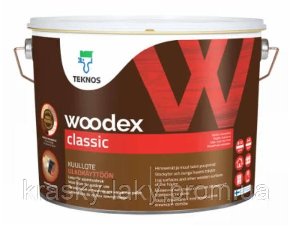 Антисептик Woodex Classic Teknos для дерева 2,7л