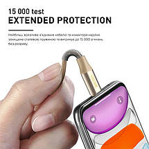 Кабель Luxe Cube Armored USB-MicroUSB 1m Gold (8886669689204), фото 5