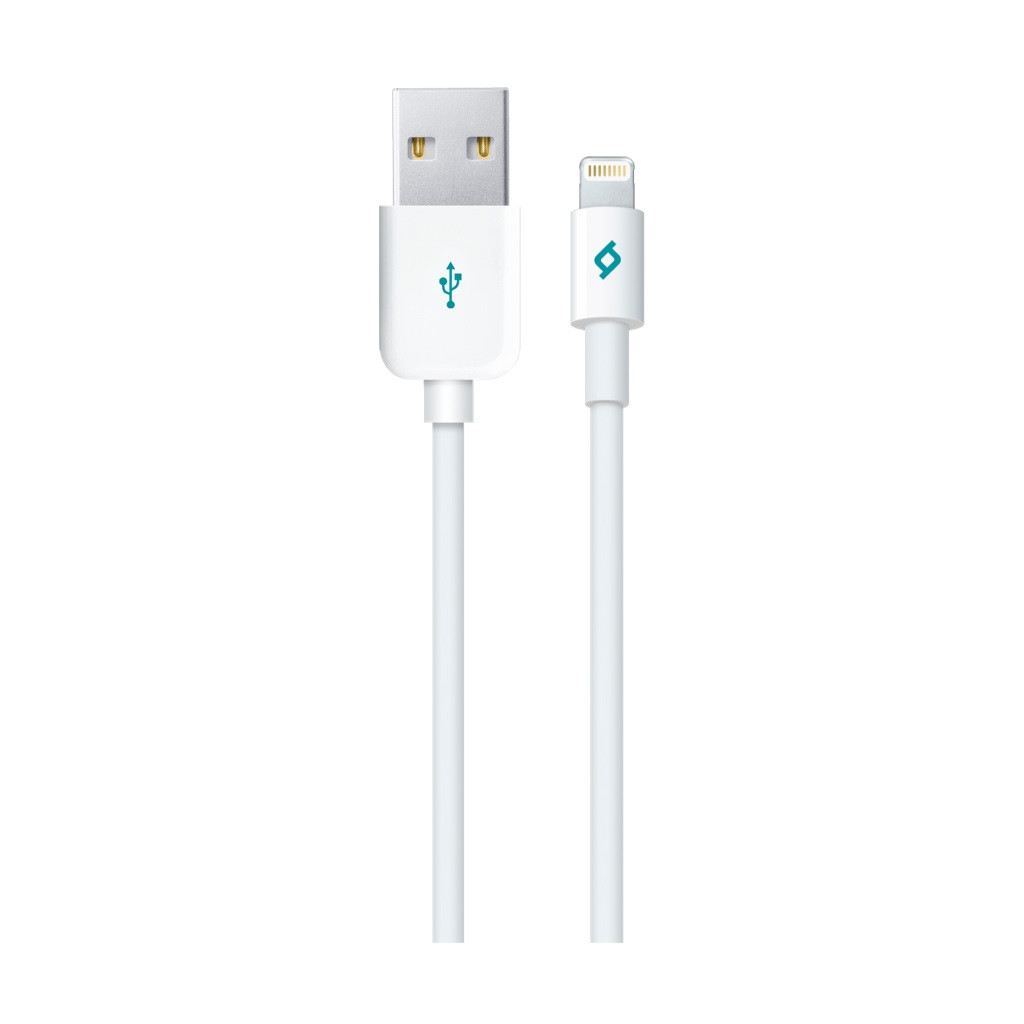 Кабель Ttec USB-Lightning 1.2 m White Mfi (2DKM01B)