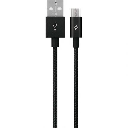 Кабель Ttec USB-MicroUSB AlumiCable 1.2 m Black (2DK11S), фото 1