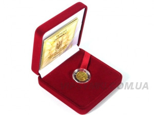 Подарункова колекційна золота монета 999,9 проби "Терези", Національний банк України
