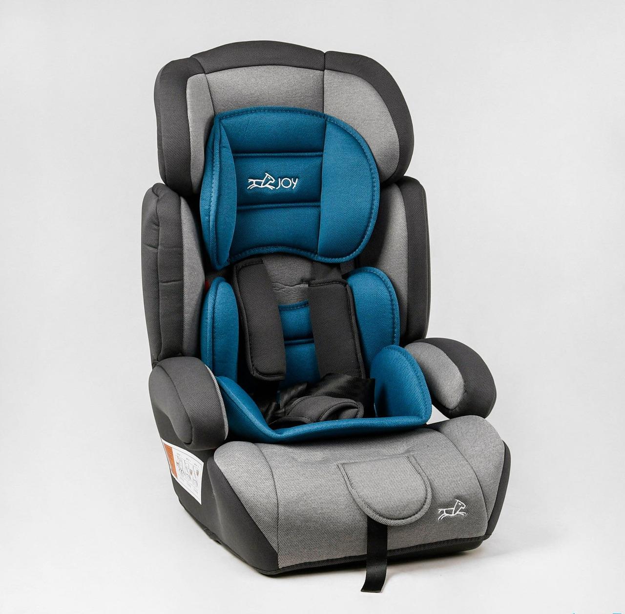 Автокресло для мальчика с положением для сна и бустером JOY 25700 - GB группа 1/2/3 (вес ребенка 9-36 кг)