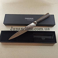 Ніж слайсер Damascus DK-HJ 6008  AUS-10 сталь 67 шарів лезо 20 см.