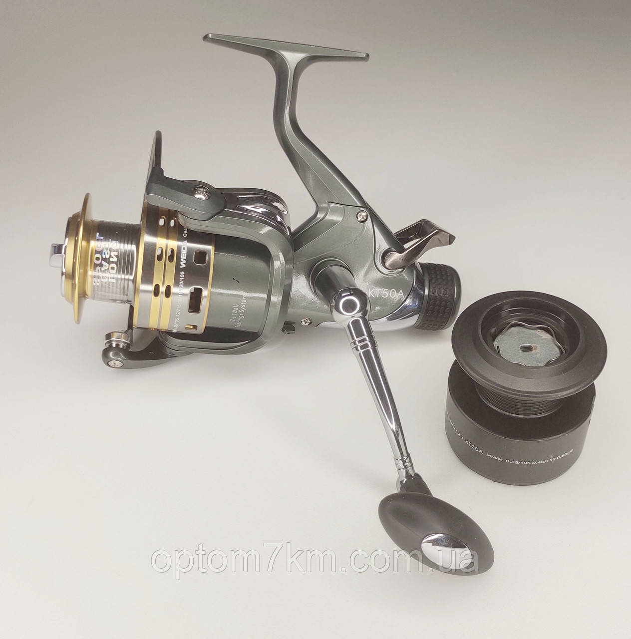 Катушка Weida KT60A 7+1bb Baitrunner