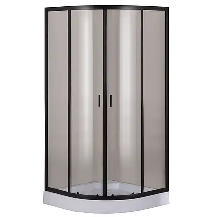 Душова кабіна 90х90 black Dora, фото 1