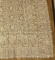 В'язана скатертина з мережива 180x360