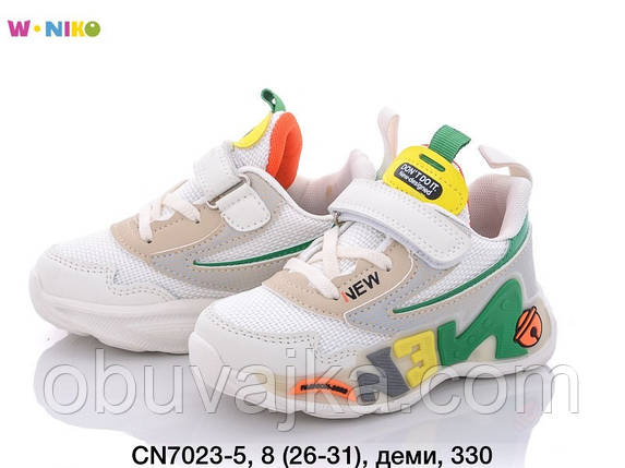 Спортивне взуття Дитячі кросівки 2022 оптом в Одесі від фірми W niko (26-31), фото 2