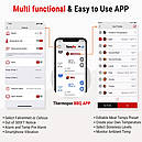 Бездротовий (Bluetooth 5.0) термометр кулінарний для м'яса, духовки ThermoPro TP-920 з двома щупами 100 м., фото 4