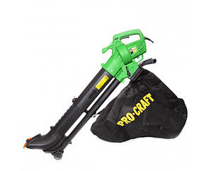 Пилосос-повітродувка PROCRAFT PGU2500, телескопічна трубка, зміна режимів, висока продуктивність