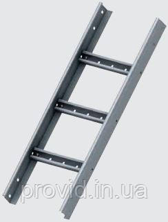 Лоток металевий сходовий (універсальний кабельрост) з перфорованою поперечиною Scat LCup 500х50х3000