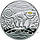 Подарункова колекційна срібна монета 925 проби "Рік мавпи", 16 грам, Національний банк України, фото 3