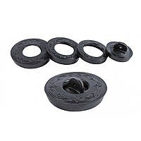 Пробка для сифона універсальна 4 в1 чорна, м'яка.