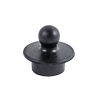 Затичка для сифона 37*38 чорна, гума