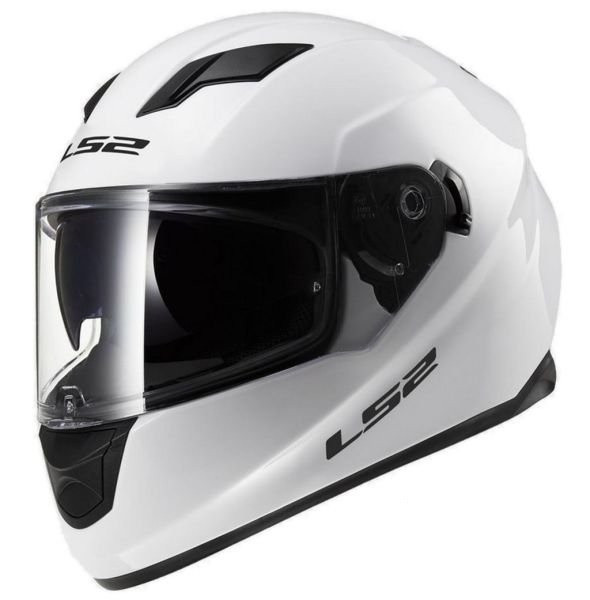 Мотошолом LS2 FF320 stream evo solid white, фото 1