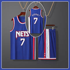 Баскетбольна синя формаометр Кевін 7 Бруклін Ніс Durant No7 Brooklyn Nets сезон 2022