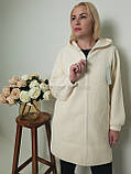 Пальто з капюшоном із вовни альпака, фото 3