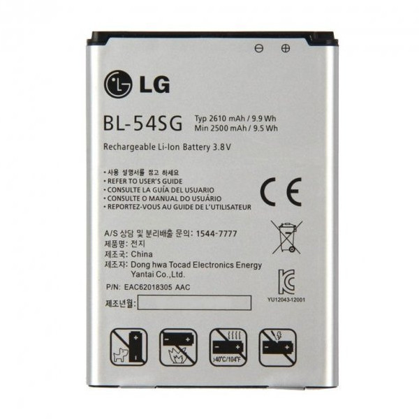 Акумулятор LG BL-54SG → LG BL-54SH ↓ LG Optimus G2  translate LG Optimus Vu 3 ❑ LG Optimus L90, фото 1