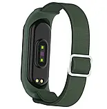 Нейлоновий Ремінець для Xiaomi Mi Band 3/4/5/6 Браслет M3 M4 M5 M6 (Army Green), фото 3