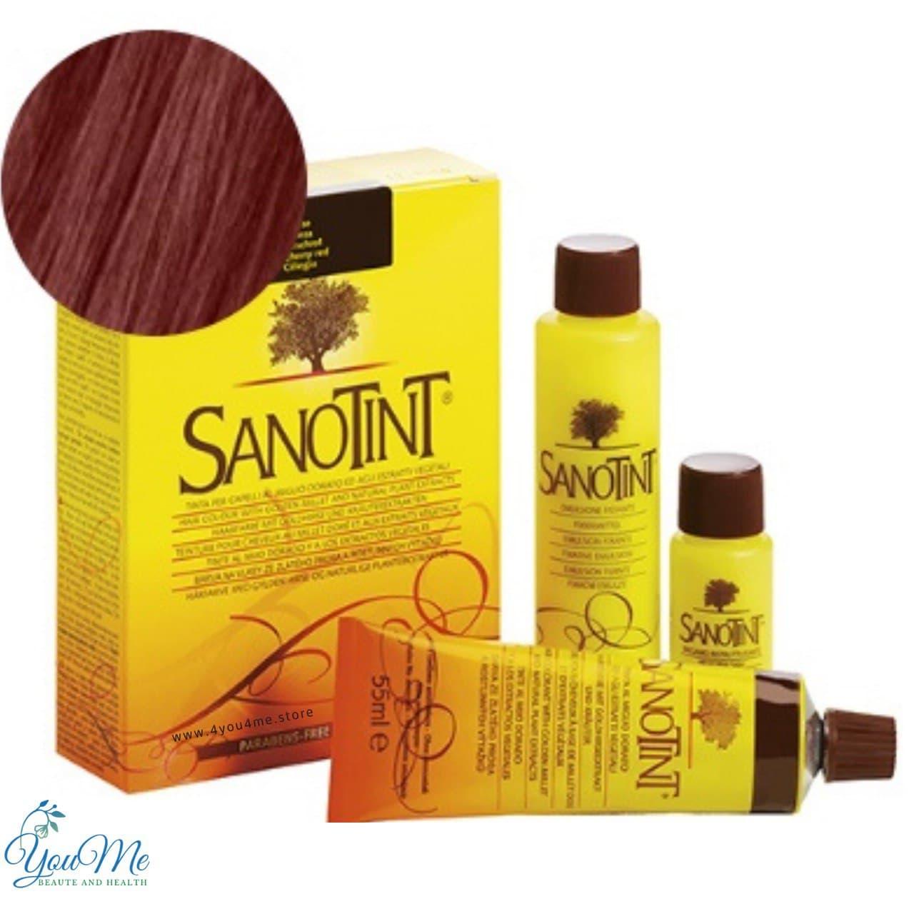 Sanotint Classic Фарба для волосся No 24 «Червона Вишня» Санотинт Вівасан Швейцарія 125 мл