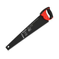 Пила ручна ножівка по дереву Draumet тефлонове покриття 400 мм 3D 7TPI (Е5935)