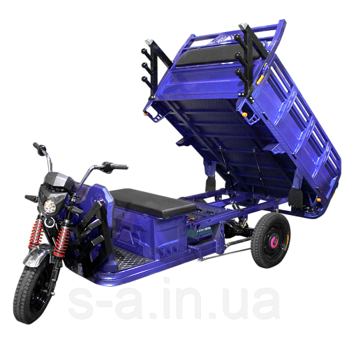 Купить Электрический мопед TRIGO JJ1.6 1000W/60V/50AH (DZM) (синий ...