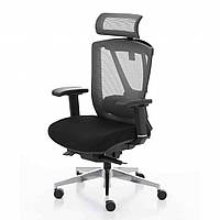 Кресло компьютерное с подголовником Enrandnepr ERGO CHAIR 2 black черное