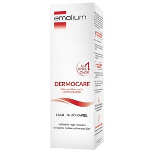 Emolium Dermocare - увлажняющая эмульсия для купания с 1 месяца, 200 мл