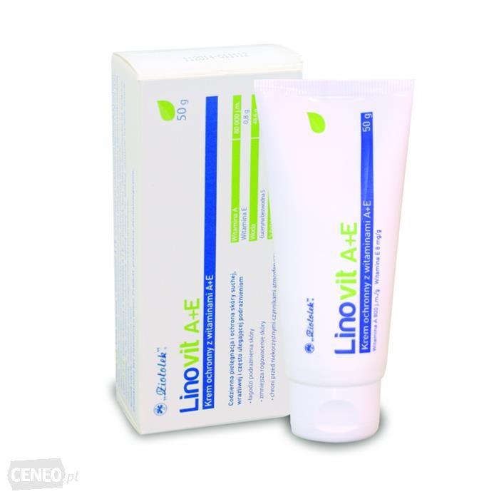 Захисний крем з вітамінами Linovit A + E