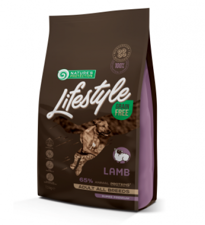 NP Lifestyle Grain Free Lamb Adult All Breeds беззерновой корм для собак з ягням