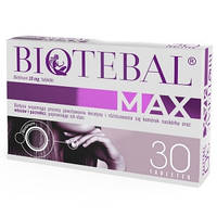 Biotebal MAX - для укрепления волос и ногтей, 10 mg, 30 таб.