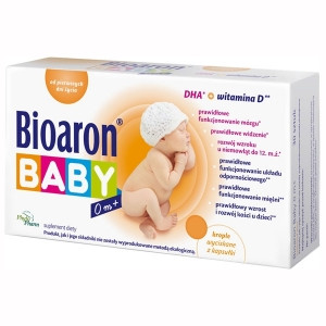 Bioaron Baby DHA - витамин D + омега-3 с первых дней жизни, 90 кап. твист-офф