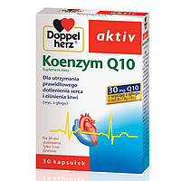 Doppelherz aktiv Koenzym Q10 - коензим Q10 з вітамінами групи B, 30 кап.