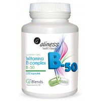 Witamina B Complex B-50 - витамины группы В и фолиевая кислота, 100 кап.